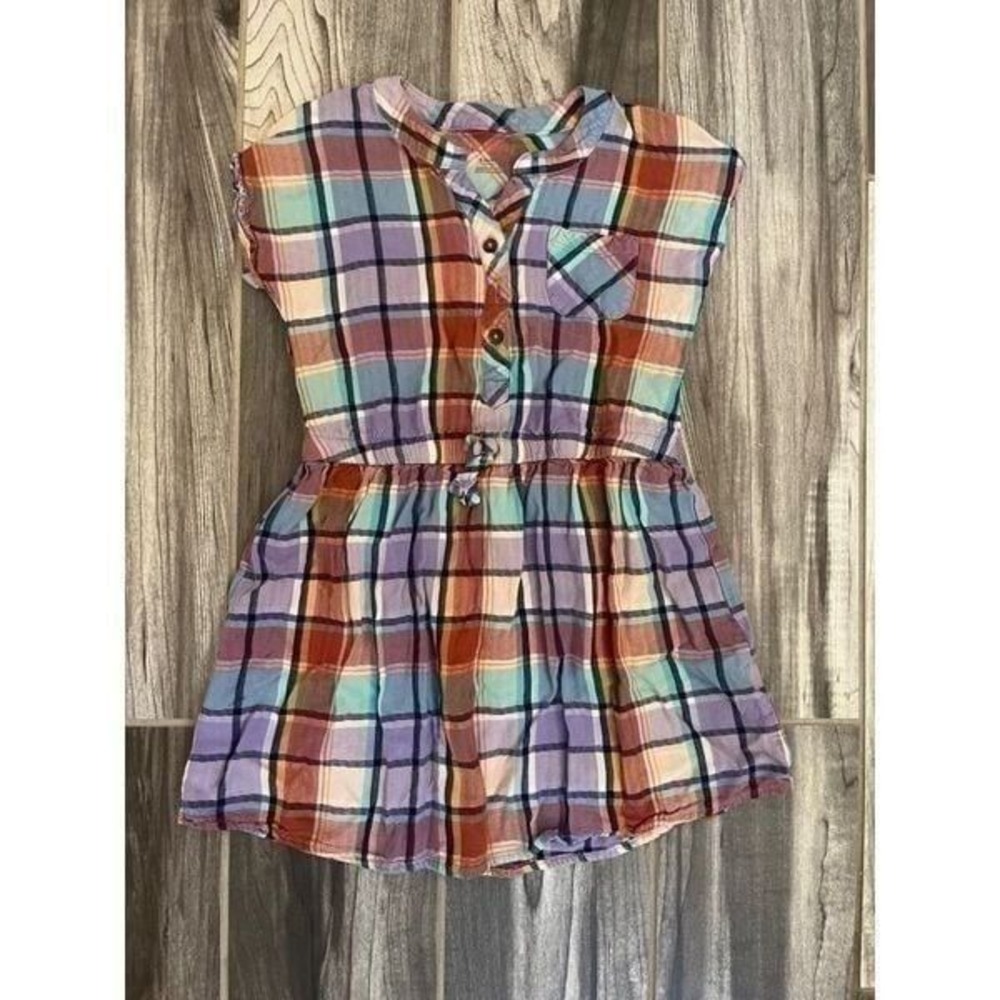 Cat & Jack EUC Plaid Dress